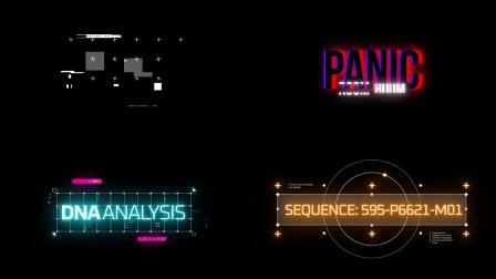 AE+PR插件：赛博朋克电影未来派发光标题高科技介绍工具包 cyberpunk-titles-lowerthirds-and-backgrounds 插件预设 第7张