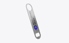 啤酒开瓶器品牌设计样机 Bottle Opener Mockup