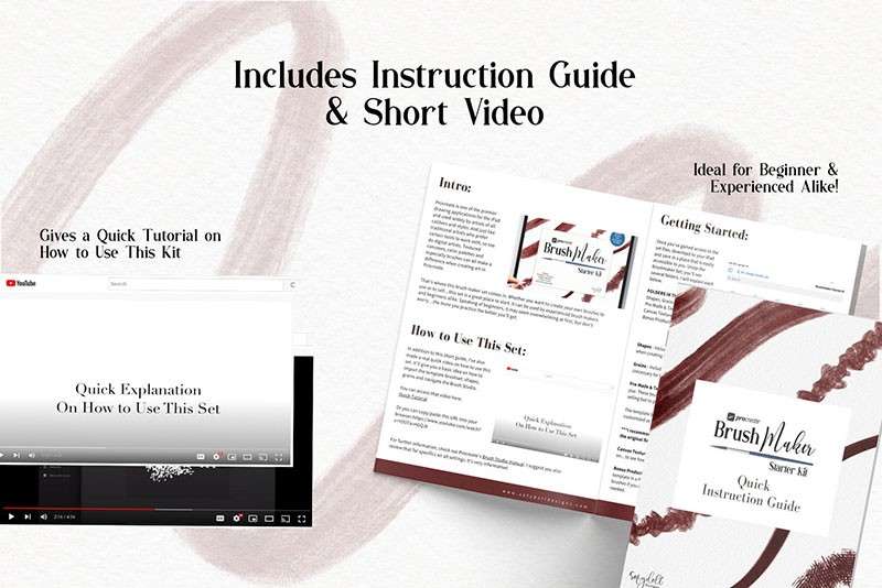 Procreate画笔制作入门套件，附视频教程 笔刷资源 第5张