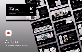 现代技术PowerPoint演示模板 Aeliana – Technology Powerpoint Template