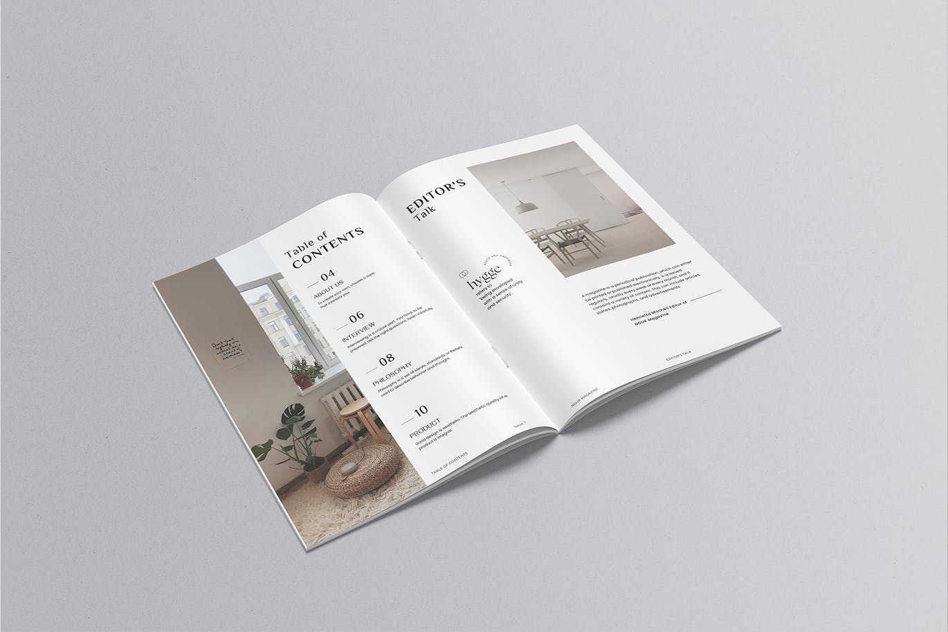 A4宣传册目录设计样机 A4 Brochure Catalog Mockup 样机素材 第15张