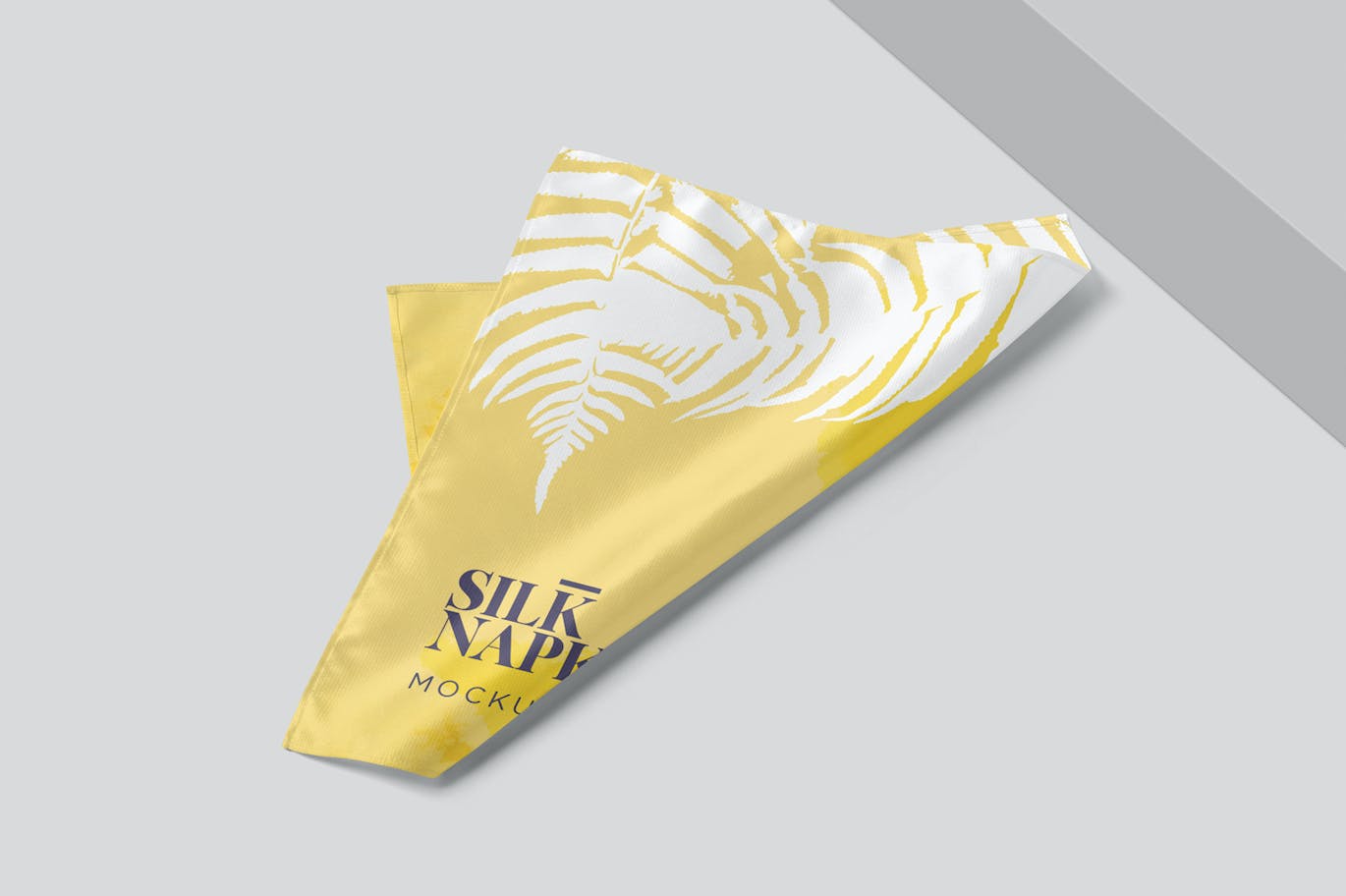 丝绸餐巾设计样机 Silk Napkin Mockups 样机素材 第5张