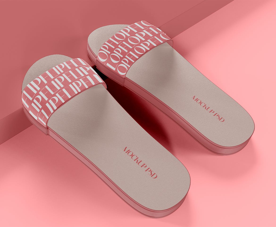 拖鞋品牌设计样机 Sandals Mockup 样机素材 第2张