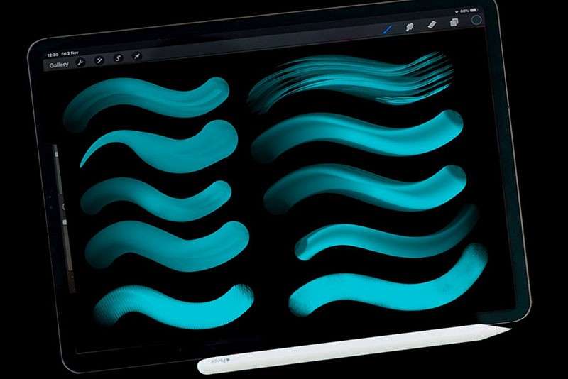 3D光影涂鸦Procreate笔刷 笔刷资源 第2张