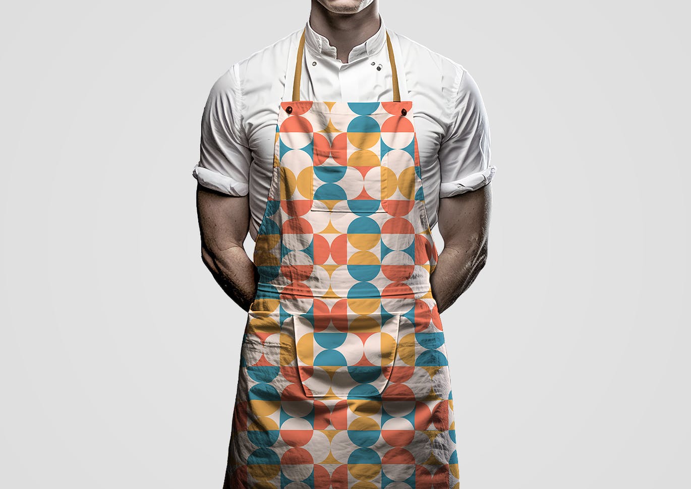 围裙图案设计样机 Apron Mockup 1.0 样机素材 第4张