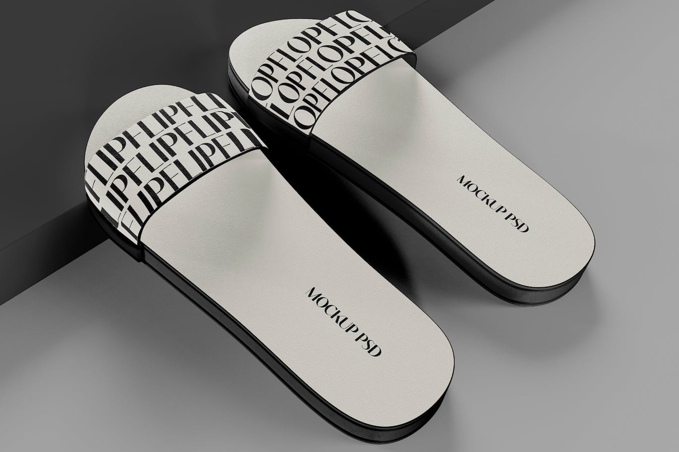 拖鞋品牌设计样机 Sandals Mockup 样机素材 第1张