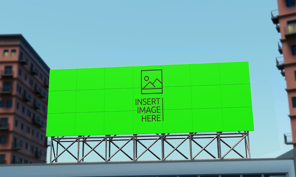 铁架海报广告牌样机模板 Billboard Mockup 样机素材 第2张