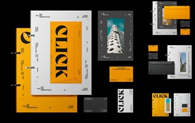 品牌标识办公文具套件样机图 Brand Identity Mockup Set