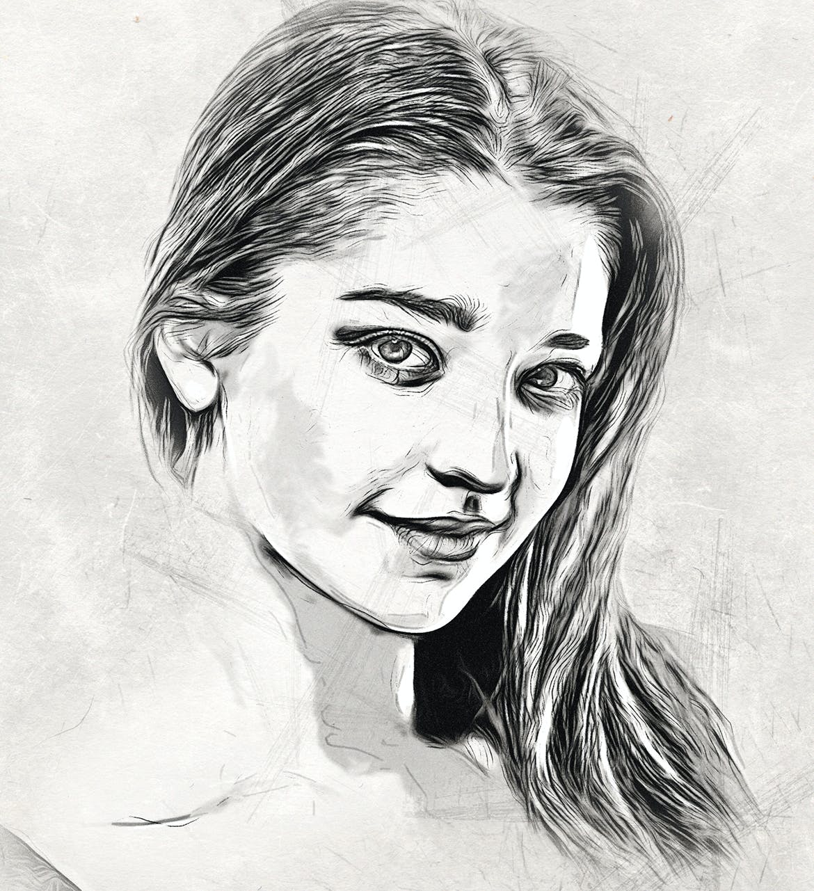 素描艺术效果照片处理Photoshop动作 SketchArt – Photoshop Action 插件预设 第2张