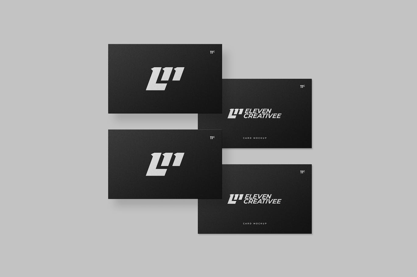 名片卡片品牌标识VI样机图 Card Mockup brand identity 样机素材 第1张