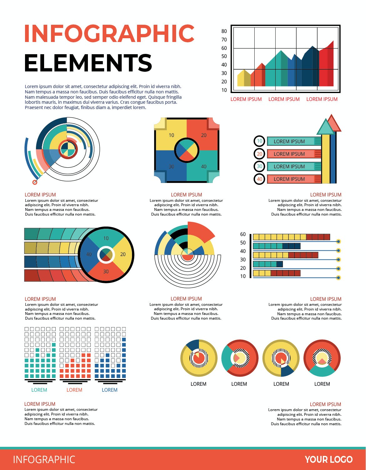 可视化数据信息图表元素素材v141 Infographic Elements Ver. 141 幻灯图表 第2张