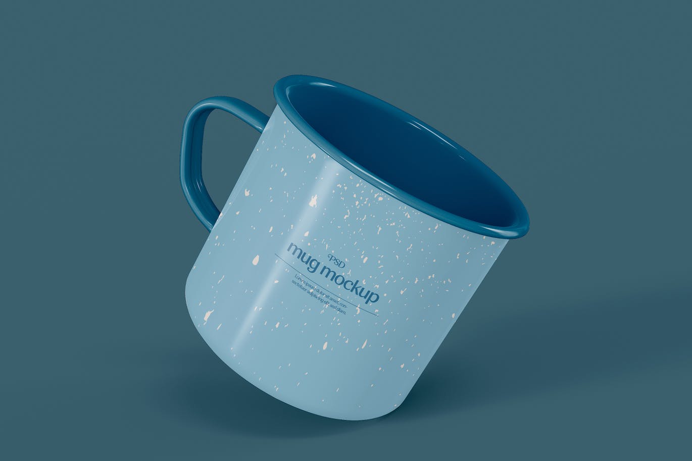 搪瓷杯品牌设计样机 Cups Mockup 样机素材 第1张