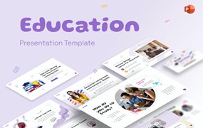 教育创意PPT设计模板 Education Creative PowerPoint Template