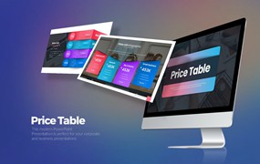 价格表单套餐图表PPT模板 Price Table PowerPoint Presentation