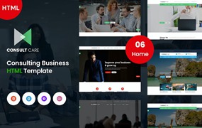 咨询和业务网站模板 Consult Care – Consulting & Business Template