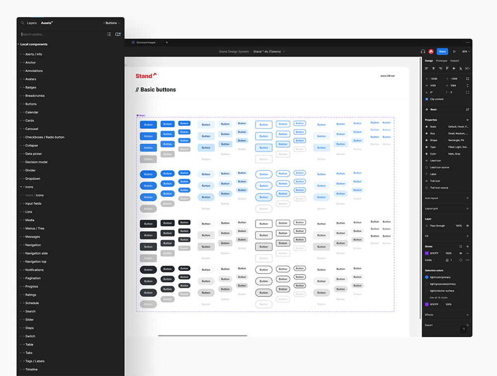 网站figma设计系统 APP UI 第4张