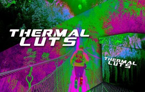 Cinepacks 16个独特潮流复古红外热感成像霓虹LUTS调色预设 Thermal LUTS