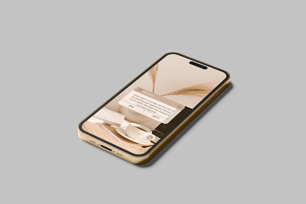 iPhone 14 Pro Max手机UI效果图展示样机 iPhone 14 Pro Max Mockup 样机素材 第6张