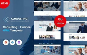 商业咨询业务网站模板 Consulting – Consulting & Business Template