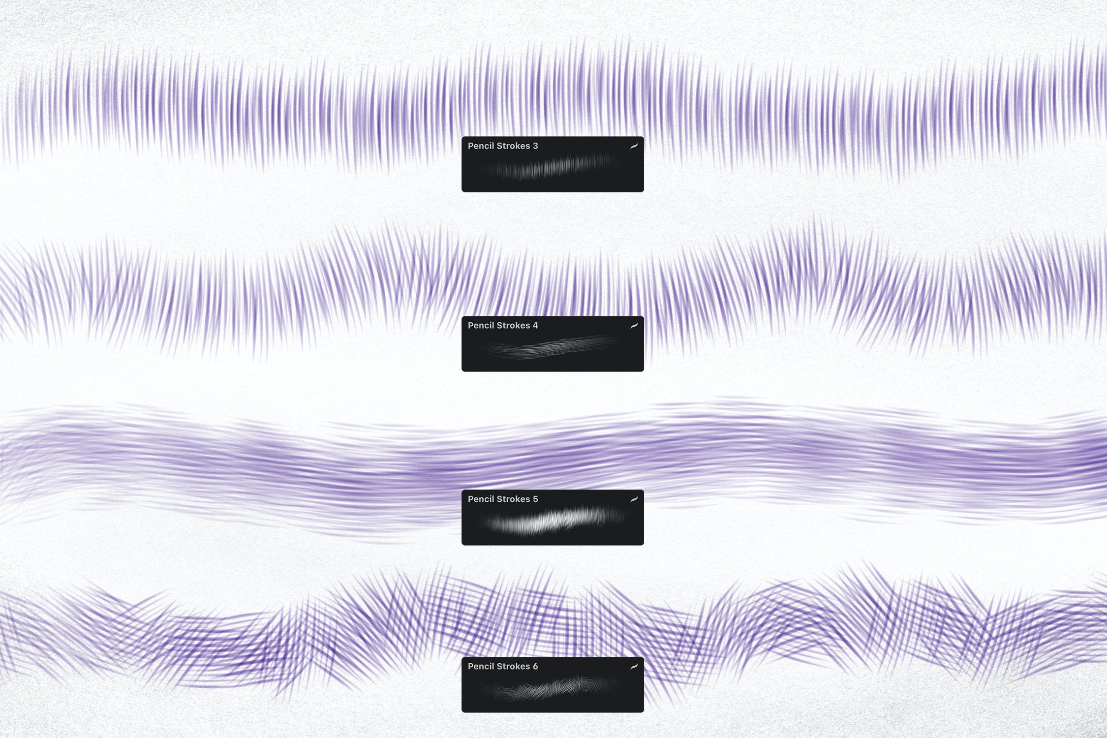 Procreate铅笔纹理绘画笔刷 Pencils Procreate Brushes 笔刷资源 第3张