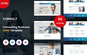 咨询和业务顾问网站模板 Consult Expert – Consulting & Business Template