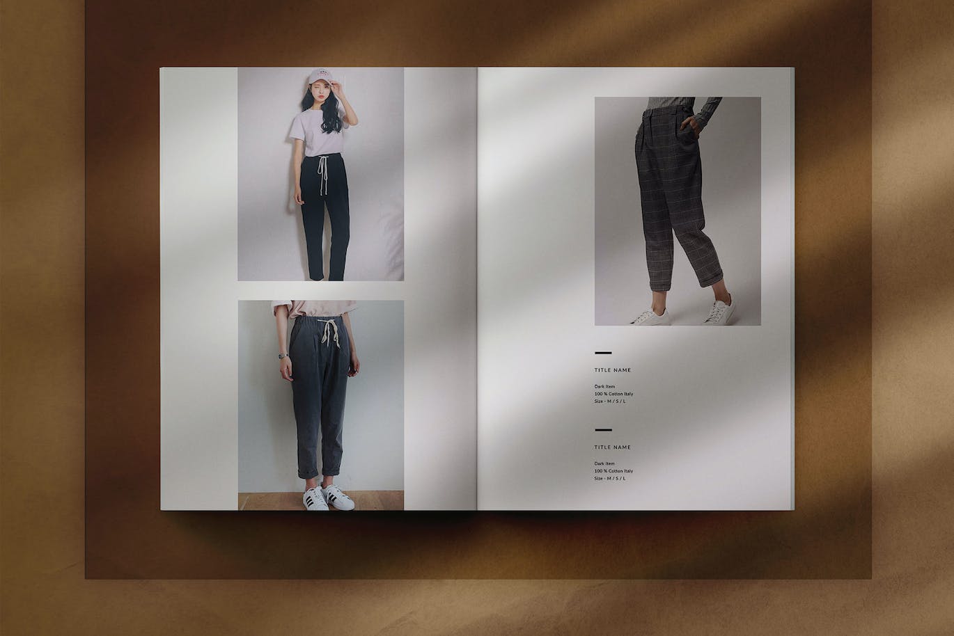 时尚品牌小册子Lookbook模板 LookBook Template 设计素材 第4张