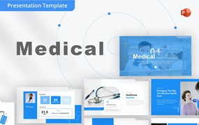 医院医疗Powerpoint模板 Medical PowerPoint Template