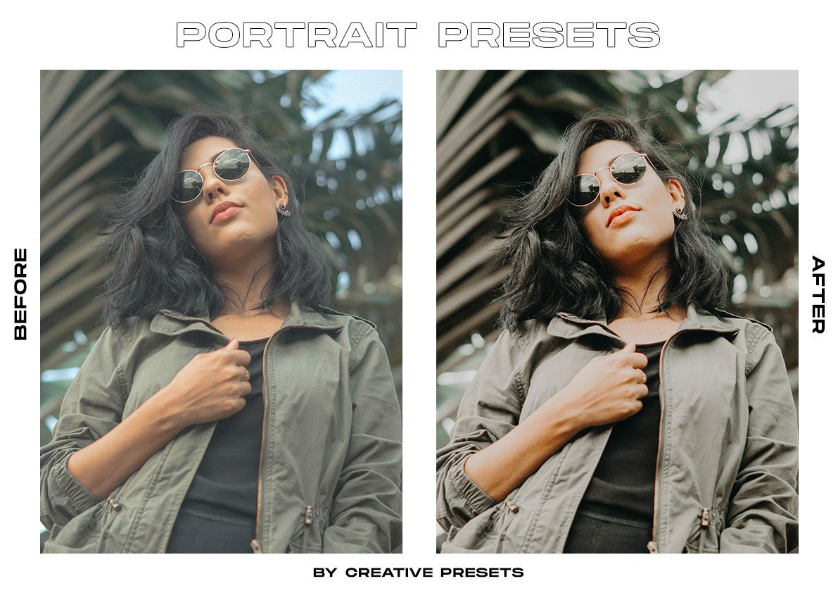 80多个ins风复古时尚人像婚礼摄影街拍LR预设 80 Portrait Lightroom Presets Bundle 插件预设 第3张