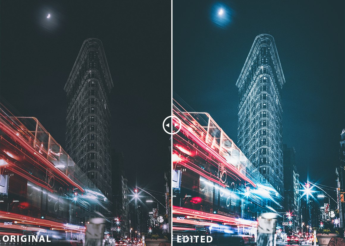 15个潮流复古赛博朋克夜景街拍霓虹灯Lightroom预设 Neon Light Lightroom Presets 插件预设 第14张