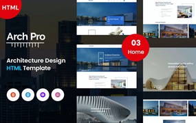 建筑与室内设计网站模板 Arch Pro – Architecture and Interior Design