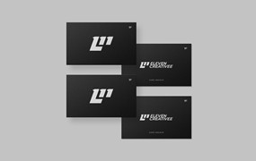 名片卡片品牌标识VI样机图 Card Mockup brand identity