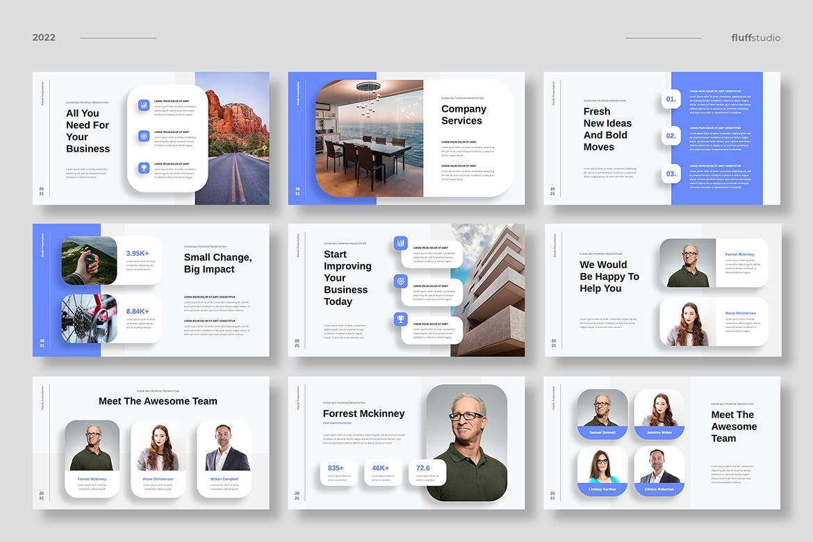 专业多用途演示Keynote幻灯片设计模板 Flexibi – Multipurpose Keynote Template 幻灯图表 第2张