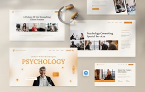 心理学咨询Keynote模板下载 Zenpsych – Psychology Consulting Keynote Template