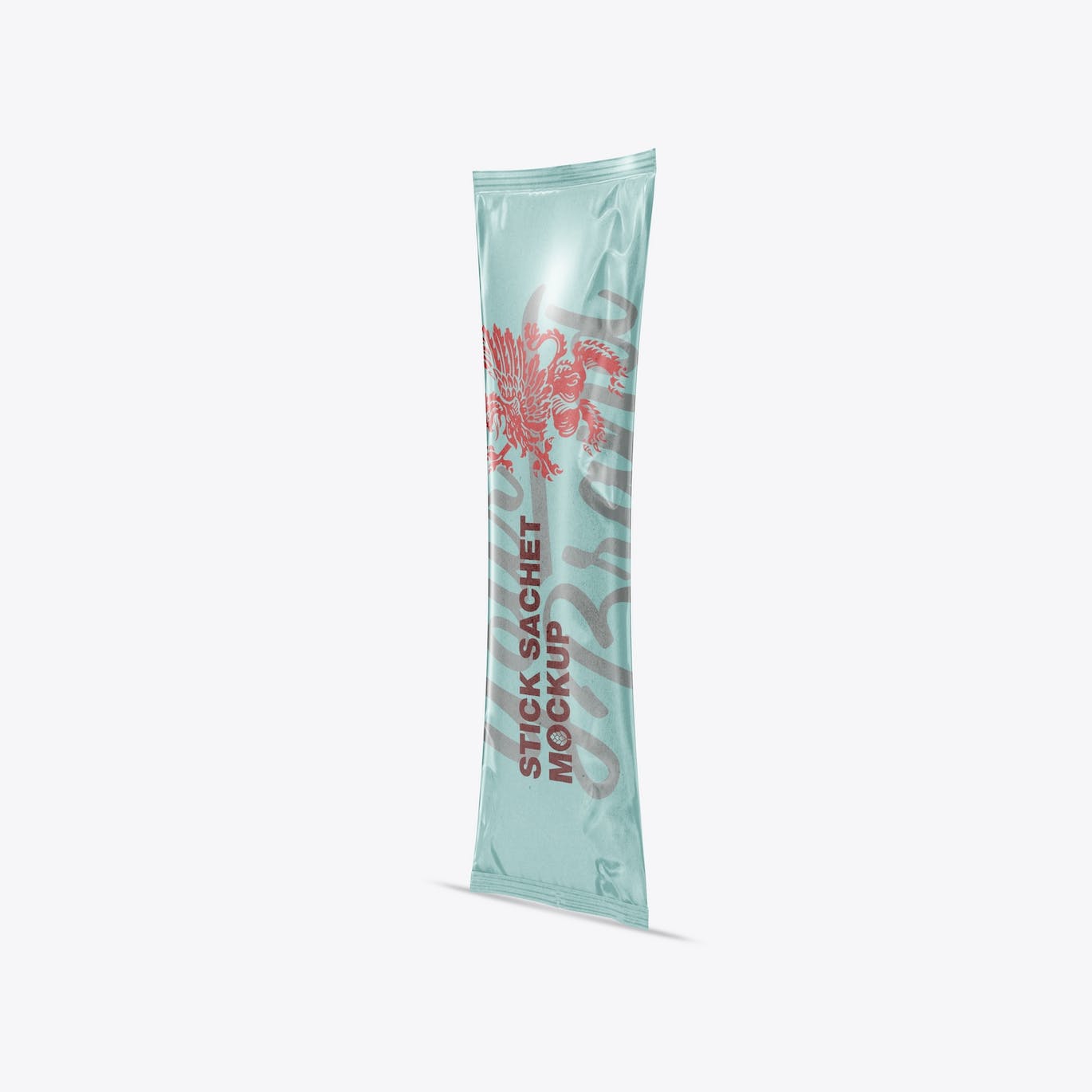 牛皮纸小袋包装设计样机图 Pack Kraft Stick Sachets Mockup 样机素材 第9张