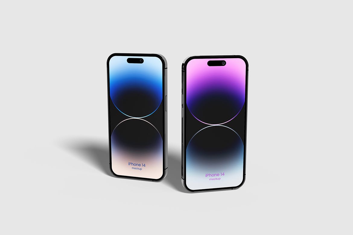 极简主义iPhone 14 Pro手机样机图 Minimalist iPhone 14 Mockup 样机素材 第4张