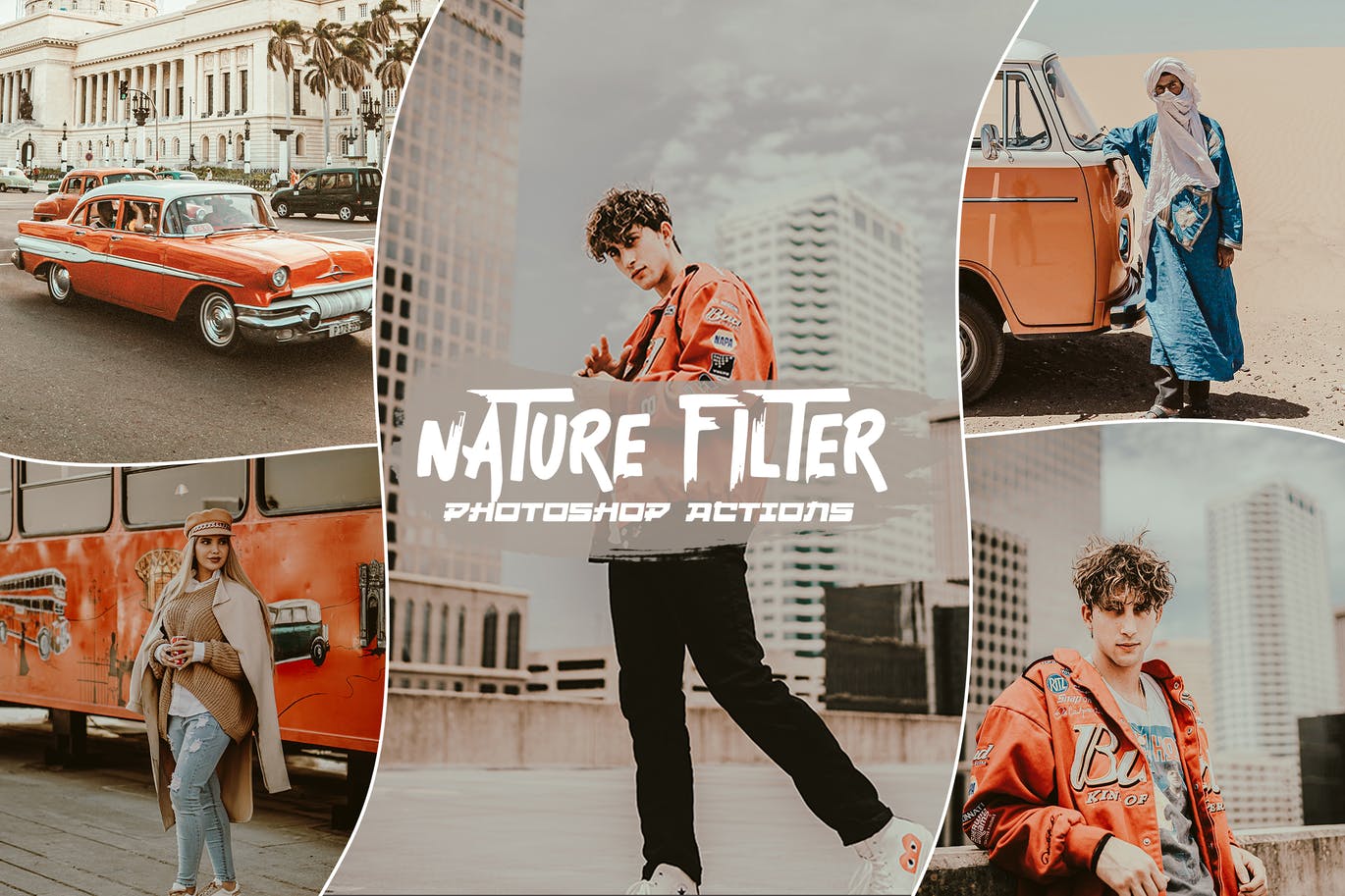 自然滤镜效果PS动作 Natural Filter Photoshop Actions 插件预设 第1张