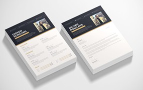 技能展示简历CV模板 Resume / CV Template