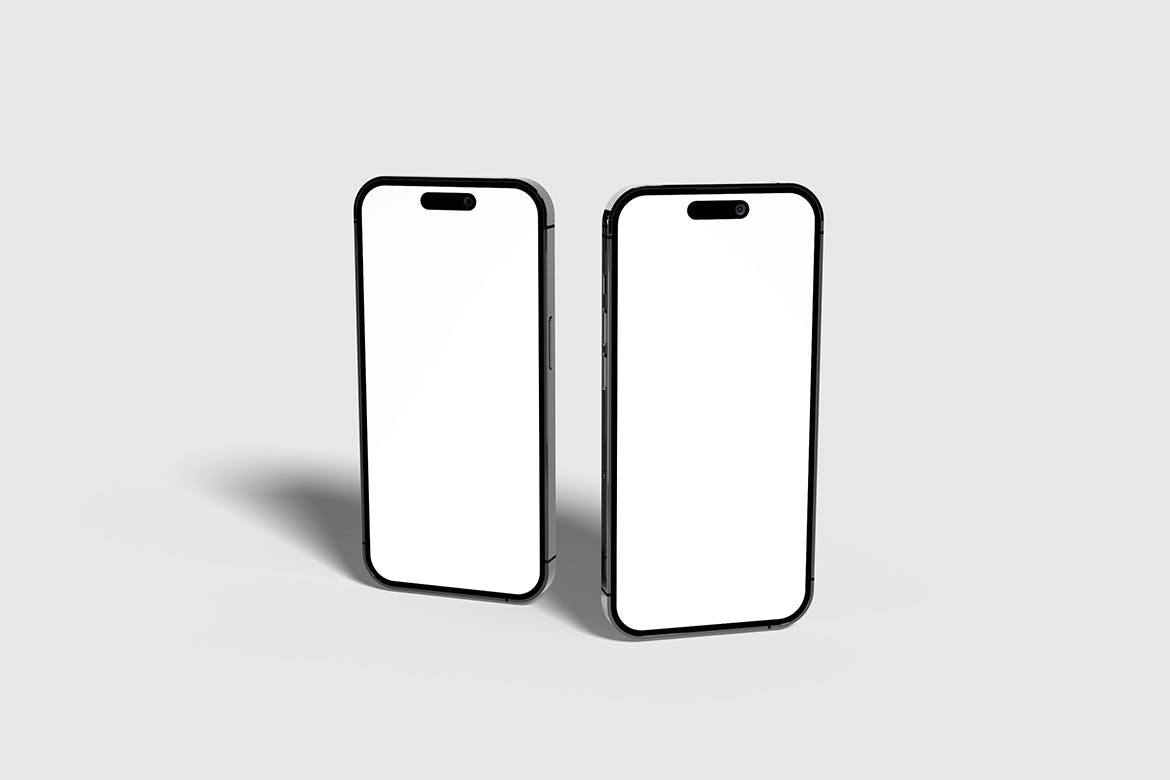 极简主义iPhone 14 Pro手机样机图 Minimalist iPhone 14 Mockup 样机素材 第3张