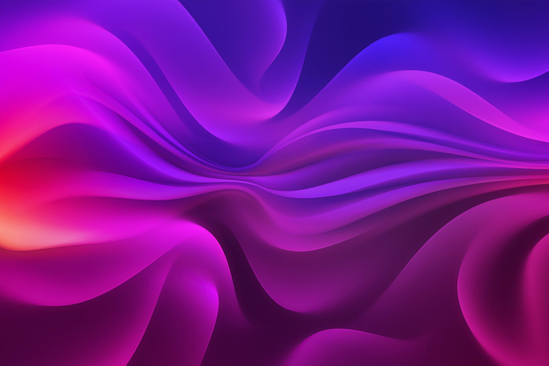 现代明亮抽象3D背景苹果壁纸素材 Modern Bright Abstract 3D Background 图片素材 第1张