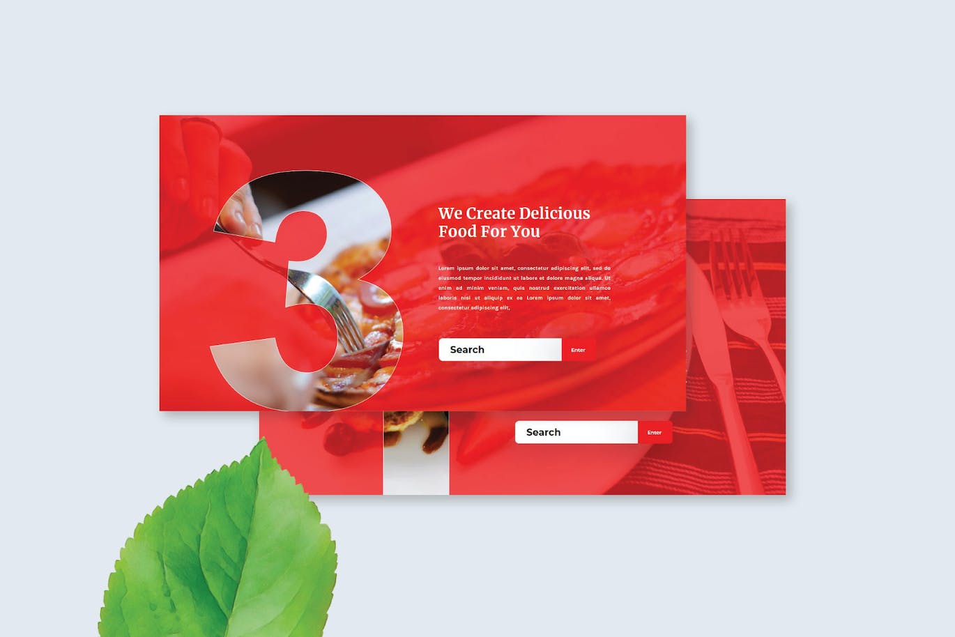 餐馆餐厅推广PPT幻灯片模板 Restaurant – PowerPoint Template 幻灯图表 第8张