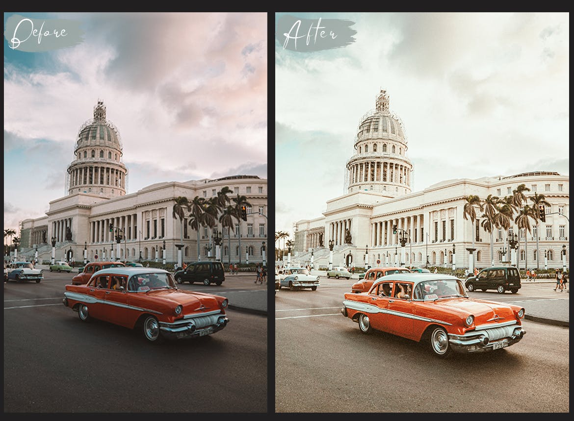 自然滤镜效果PS动作 Natural Filter Photoshop Actions 插件预设 第3张