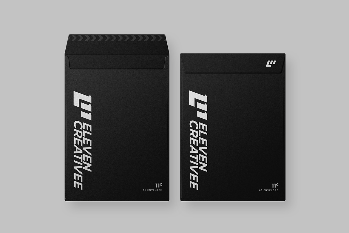 A5尺寸信封设计样机图 Envelope A5 Mockup 样机素材 第1张