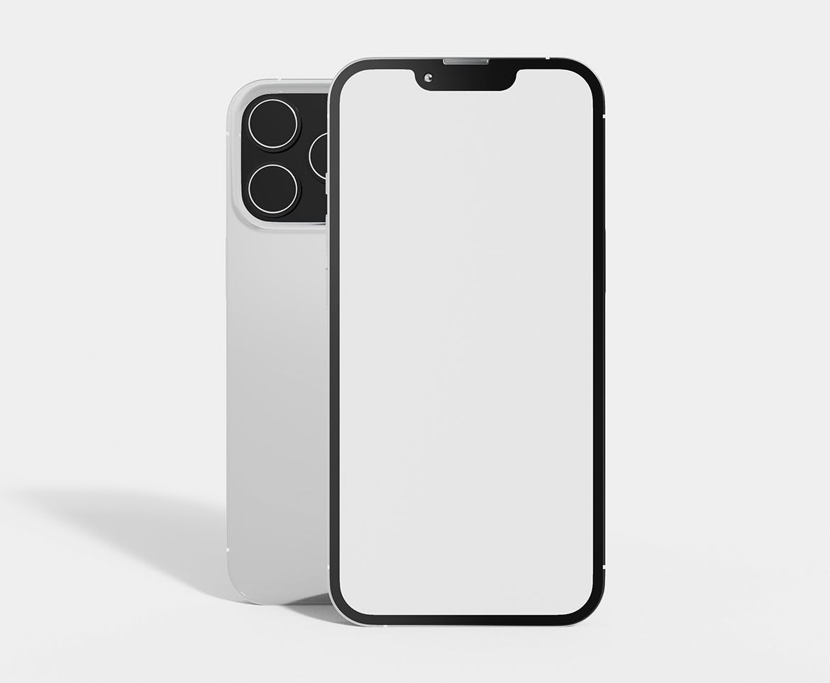 简约场景苹果iPhone手机样机psd模板v3 Smartphones Mockup 样机素材 第3张