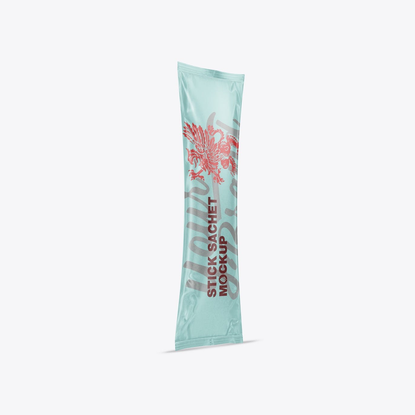 牛皮纸小袋包装设计样机图 Pack Kraft Stick Sachets Mockup 样机素材 第2张