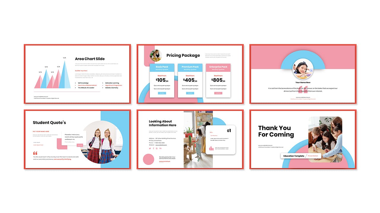 教育方案Powerpoint幻灯片模板 Nuevo – Education Presentation PowerPoint Template 幻灯图表 第5张