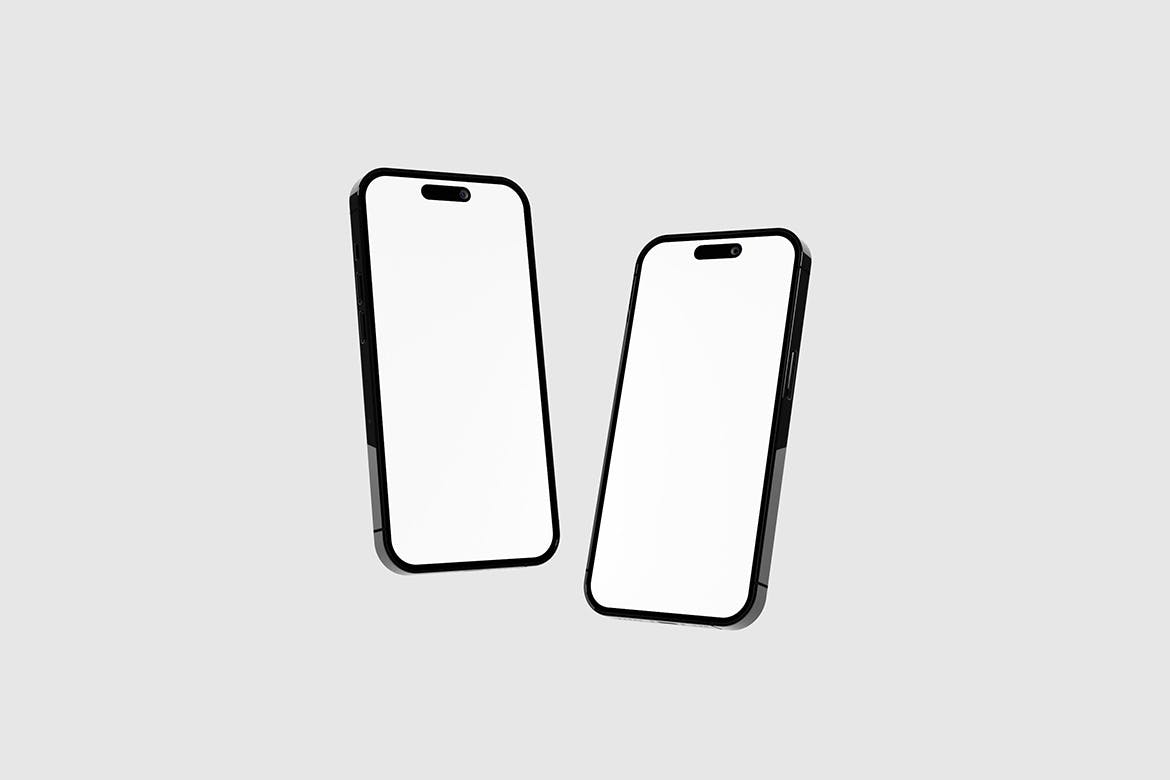 浮动iPhone 14 Pro手机样机图 Floating iPhone 14 Mockup 样机素材 第3张