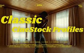 TCP 经典胶卷专业户相机色彩配置文件可视化LR预设 Classic CineStock Profiles for Lightroom