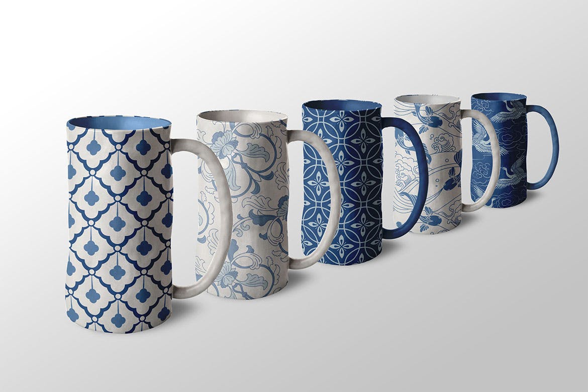 国风陶瓷图案收藏集 Chinese Ceramic Patterns Collection 图片素材 第5张