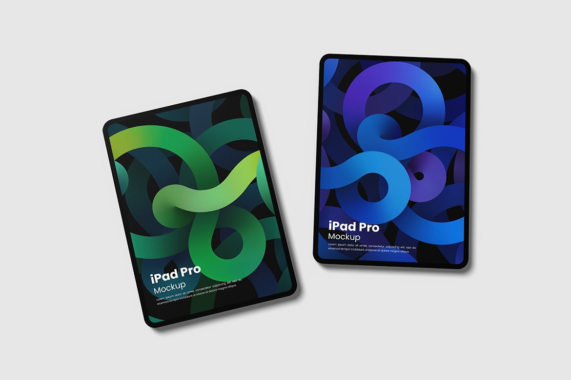 极简的iPad Pro平板电脑样机psd模板 Minimal iPad Pro Mockup 样机素材 第4张