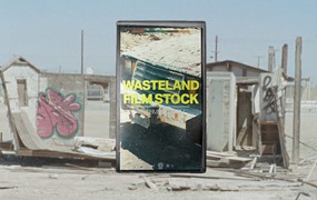 Tropic Colour 复古荒原VHS质感圆边哑光边框电影镜头剪辑视频素材 WASTELAND FILM STOCK FOOTAG